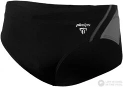 Michael Phelps Manu Brief Black/Grey