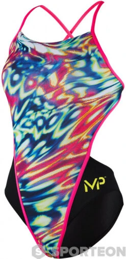 Michael Phelps Wave Open Back Multicolor/Black
