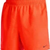 Nike Essential Lap 5 Volley Short Total Orange -Swimming Equipment Store nike essential lap 5 volley short total orange original