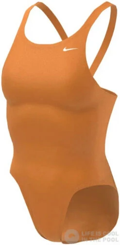 Nike Hydrastrong Solid Fastback One Piece Bright Citrus