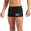 Nike Logo Aquashort Black -Swimming Equipment Store nike logo aquashort black original