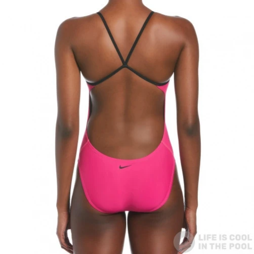 Nike Logo Cutout One Piece Pink Prime 5 Nike Logo Cutout One Piece Pink Prime - Image 3