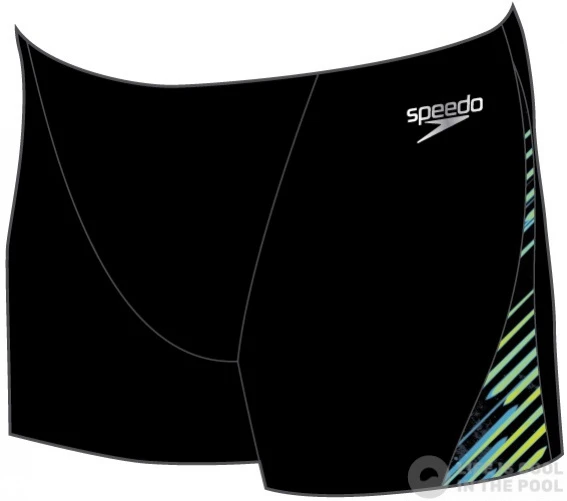 Speedo Allover V-Cut Aquashort Black/Light Adriatic/Acid/USA Charcoal 3 Speedo Allover V-Cut Aquashort Black/Light Adriatic/Acid/USA Charcoal
