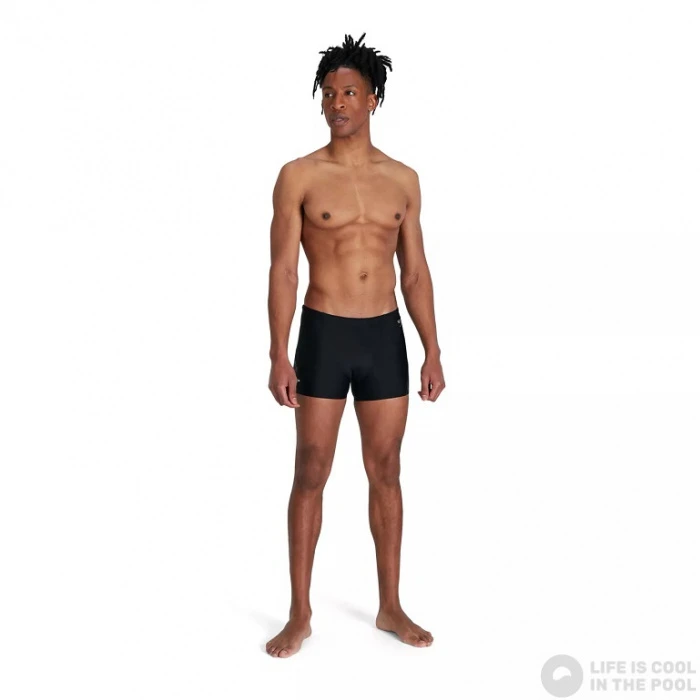 Speedo Allover V-Cut Aquashort Black/White/USA Charcoal 4 Speedo Allover V-Cut Aquashort Black/White/USA Charcoal - Image 2