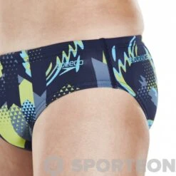 Speedo Alphablast Allover 6.5cm Brief Boy Navy/Turquoise/Apple Green -Swimming Equipment Store speedo alphablast allover 6 5cm brief boy navy turquoise apple green original 5