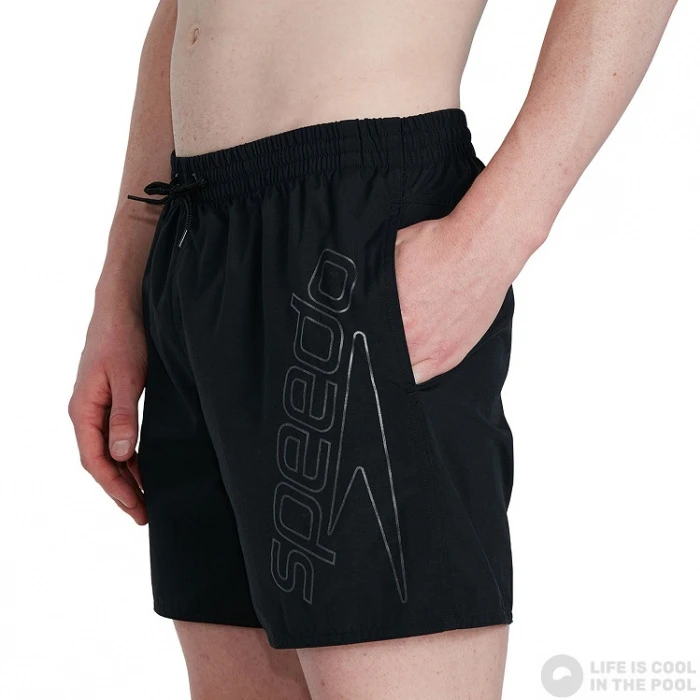 Speedo Boom Logo 16 Watershort Black/Metalic Grey 7 Speedo Boom Logo 16 Watershort Black/Metalic Grey - Image 5