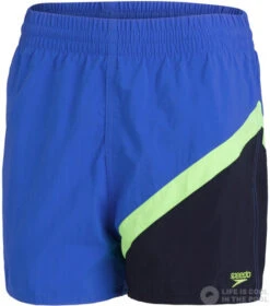 Speedo Colourblock 13 Watershort Boy Blue Flame/Zest Green/True Navy