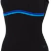 Speedo ContourLuxe Solid Shaping 1 Piece Black/Blue Flame/Pool 1 Speedo ContourLuxe Solid Shaping 1 Piece Black/Blue Flame/Pool -Swimming Equipment Store speedo contourluxe solid shaping 1 piece black blue flame pool original