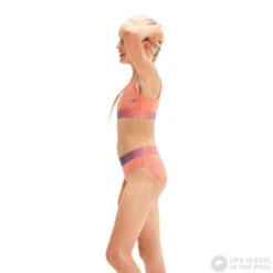 Speedo Contrast Band 2 Piece Girl Soft Coral/Miami Lilac 8 Speedo Contrast Band 2 Piece Girl Soft Coral/Miami Lilac -Swimming Equipment Store speedo contrast band 2 piece girl soft coral miami lilac original 2