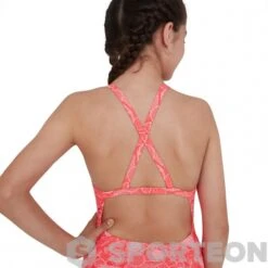 Speedo DazzleGeo Allover X Back 1 Piece Girl Phoenix Red/Powder Blush 16 Speedo DazzleGeo Allover X Back 1 Piece Girl Phoenix Red/Powder Blush -Swimming Equipment Store speedo dazzlegeo allover x back 1 piece girl phoenix red powder blush original 6