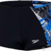 Speedo Digital Panel Aquashort Boy Black/Pool/Chroma Blue/White