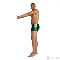 Speedo Dive Aquashort True Navy/Zest Green -Swimming Equipment Store speedo dive aquashort true navy zest green original 2