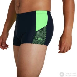 Speedo Dive Aquashort True Navy/Zest Green -Swimming Equipment Store speedo dive aquashort true navy zest green original 6