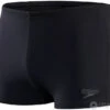 Speedo Eco Endurance+ Aquashort Black -Swimming Equipment Store speedo eco endurance aquashort black original