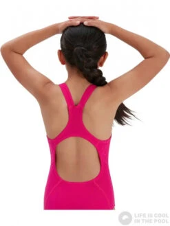 Speedo ECO Endurance+ Medalist Girl Electric Pink -Swimming Equipment Store speedo eco endurance medalist girl electric pink original 5