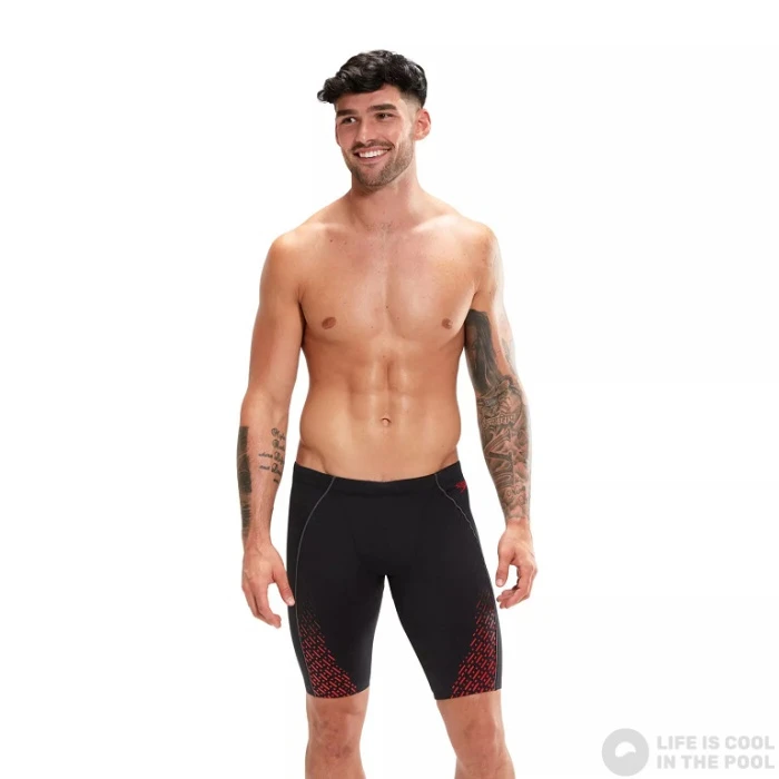 Speedo Eco Endurance+ Pro Jammer Black/Fed Red 4 Speedo Eco Endurance+ Pro Jammer Black/Fed Red - Image 2