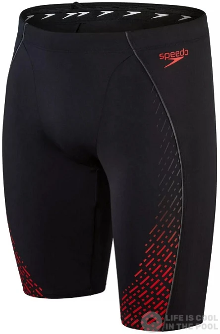 Speedo Eco Endurance+ Pro Jammer Black/Fed Red 3 Speedo Eco Endurance+ Pro Jammer Black/Fed Red