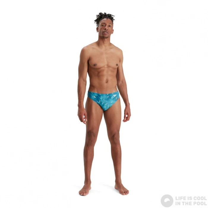 Speedo Escape 5cm Brief Artic Teal/Tile/Black 4 Speedo Escape 5cm Brief Artic Teal/Tile/Black - Image 2
