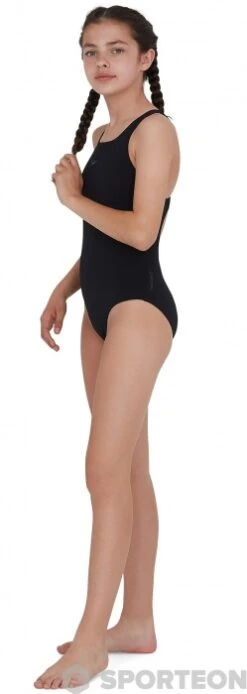Speedo Essential Endurance+ Medalist Girl Black -Swimming Equipment Store speedo essential endurance medalist girl black original 2