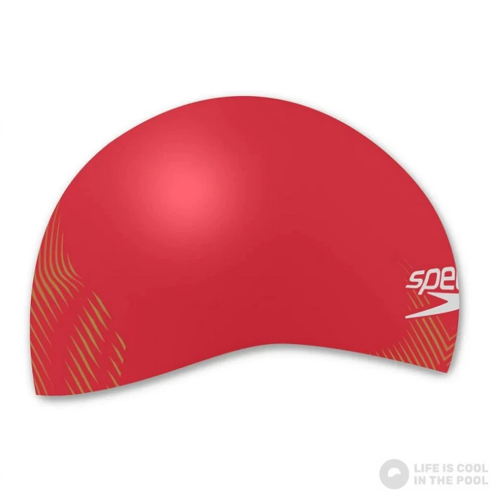 Speedo Fastskin Cap Phoenix Red/Rose Gold 4 Speedo Fastskin Cap Phoenix Red/Rose Gold - Image 2