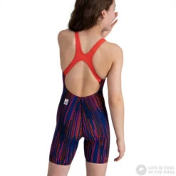 Speedo Fastskin Endurance+ Openback Kneeskin Girl Black/Dragonfire Orange/Punchy Pink/Blue Flame -Swimming Equipment Store speedo fastskin endurance openback kneeskin girl black dragonfire orange punchy pink blue flame original 6