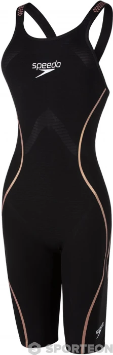 Speedo Fastskin LZR Pure Intent Openback Kneeskin Black/Rose Gold