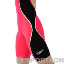 Speedo Fastskin LZR Pure Intent Openback Kneeskin Psycho Red/Black/Silver -Swimming Equipment Store speedo fastskin lzr pure intent openback kneeskin psycho red black silver original 3