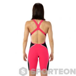 Speedo Fastskin LZR Pure Intent Openback Kneeskin Psycho Red/Black/Silver -Swimming Equipment Store speedo fastskin lzr pure intent openback kneeskin psycho red black silver original 4