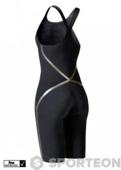 Speedo Fastskin LZR Racer X Closedback Kneeskin Black/Gold -Swimming Equipment Store speedo fastskin lzr racer x closedback kneeskin black gold original 3