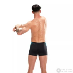 Speedo Hyper Boom Splice Aquashort Black/Bolt -Swimming Equipment Store speedo hyper boom splice aquashort black bolt original 2