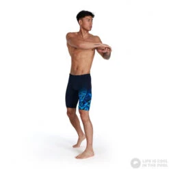 Speedo Hyper Boom V-Cut Jammer True Navy/Blue Flame/Pool 11 Speedo Hyper Boom V-Cut Jammer True Navy/Blue Flame/Pool -Swimming Equipment Store speedo hyper boom v cut jammer true navy blue flame pool original 2