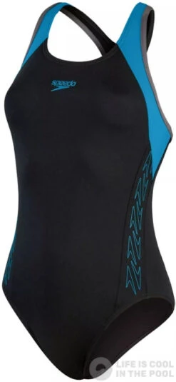 Speedo HyperBoom Flyback Black/Bolt/Dove Grey