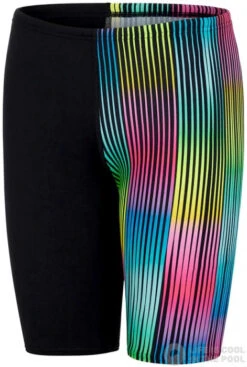 Speedo HyperChromatic ALV Jammer Boy Black/Phoenix Red/Fake Green/Fluo Yellow