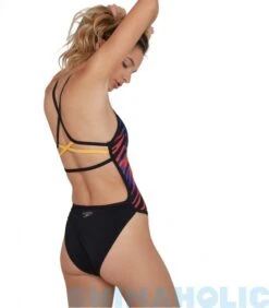 Speedo JungleBeast Placement Ribbonback 1 Piece Black/Mango/Green Glow/Electric Pink/White 14 Speedo JungleBeast Placement Ribbonback 1 Piece Black/Mango/Green Glow/Electric Pink/White -Swimming Equipment Store speedo junglebeast placement ribbonback 1 piece black mango green glow electric pink white original 5