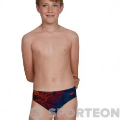 Speedo JungleLizzard Digital Placement 6.5cm Brief Boy Black/Navy/Cosmo/Red/Mango -Swimming Equipment Store speedo junglelizzard digital placement 6 5cm brief boy black navy cosmo red mango original 2