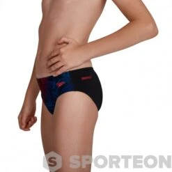 Speedo JungleLizzard Digital Placement 6.5cm Brief Boy Black/Navy/Cosmo/Red/Mango -Swimming Equipment Store speedo junglelizzard digital placement 6 5cm brief boy black navy cosmo red mango original 5