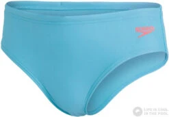 Speedo Logo 6.5cm Brief Boy Hypersonic Blue/Volcanic Orange