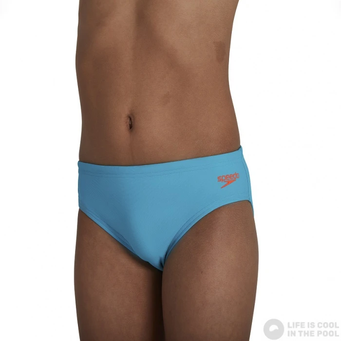 Speedo Logo 6.5cm Brief Boy Hypersonic Blue/Volcanic Orange 7 Speedo Logo 6.5cm Brief Boy Hypersonic Blue/Volcanic Orange - Image 5