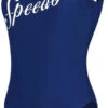 Speedo Logo Deep U-Back Ammonite Blue/White 2 Speedo Logo Deep U-Back Ammonite Blue/White -Swimming Equipment Store speedo logo deep u back ammonite blue white original