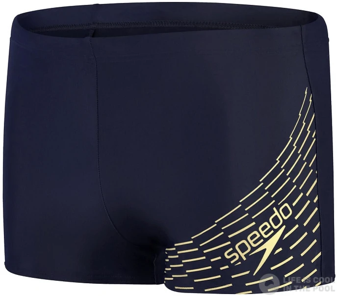 Speedo Medley Logo Aquashort True Navy/Spritz 3 Speedo Medley Logo Aquashort True Navy/Spritz