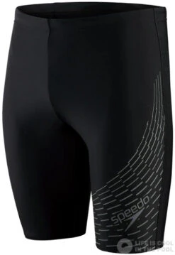 Speedo Medley Logo Jammer Black/Ardesia