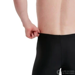 Speedo Medley Logo Jammer Black/Ardesia -Swimming Equipment Store speedo medley logo jammer black ardesia original 5