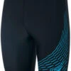 Speedo Medley Logo Jammer Black/Pool 1 Speedo Medley Logo Jammer Black/Pool -Swimming Equipment Store speedo medley logo jammer black pool original