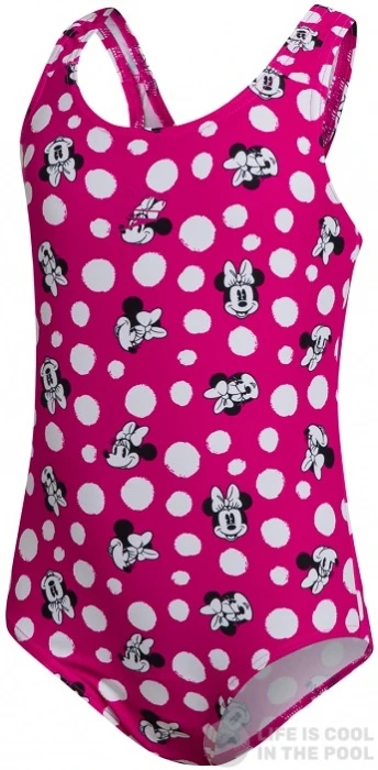 Speedo Minnie Mouse Digital Allover Swimsuit Infant Girl Electric Pink/Black 3 Speedo Minnie Mouse Digital Allover Swimsuit Infant Girl Electric Pink/Black