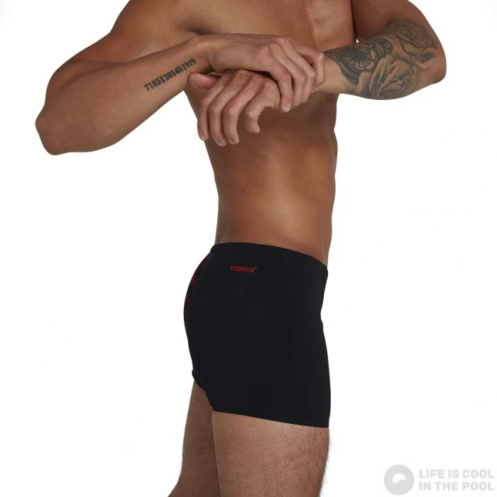 Speedo Placement Aquashort Black/Dragonfire Orange 9 Speedo Placement Aquashort Black/Dragonfire Orange - Image 7