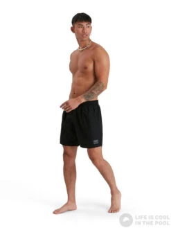 Speedo Prime Leisure 16 Watershort Black -Swimming Equipment Store speedo prime leisure 16 watershort black original 2