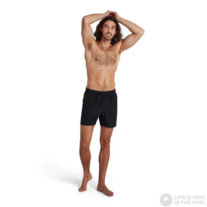 Speedo Printed Trim 16 Watershort Black 4 Speedo Printed Trim 16 Watershort Black - Image 2