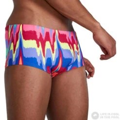 Speedo Rainbow Wave 17cm Club Training Allover Brief Magenta/Fluro Pink/Ultraviolet/Pool -Swimming Equipment Store speedo rainbow wave 17cm club training allover brief magenta fluro pink ultraviolet pool original 3