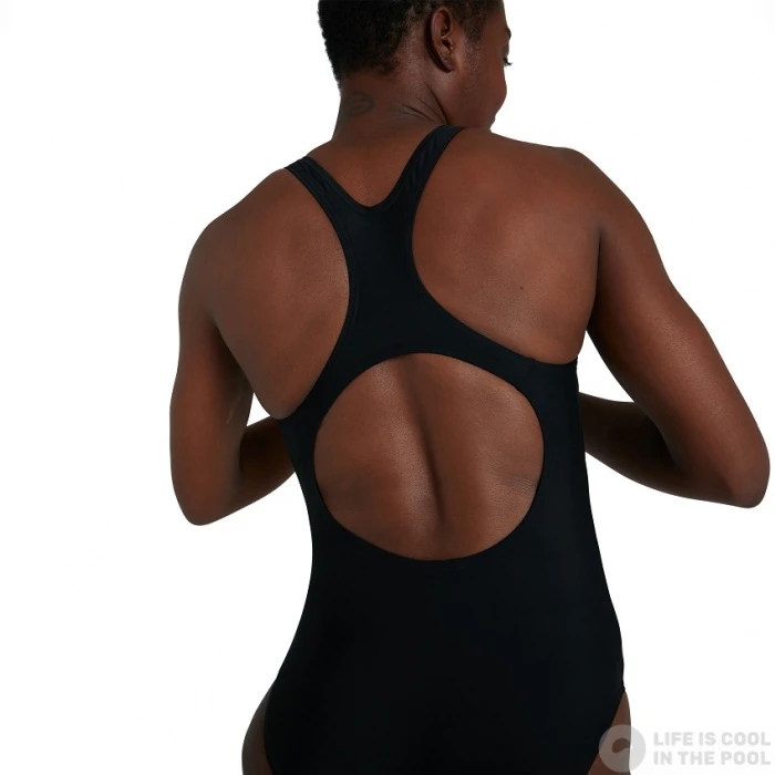 Speedo Retro Logo Medalist Black/Enamel Blue/Neon Fire 9 Speedo Retro Logo Medalist Black/Enamel Blue/Neon Fire - Image 7