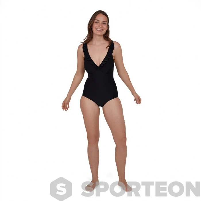 Speedo Ruffle 1 Piece Black 4 Speedo Ruffle 1 Piece Black - Image 2